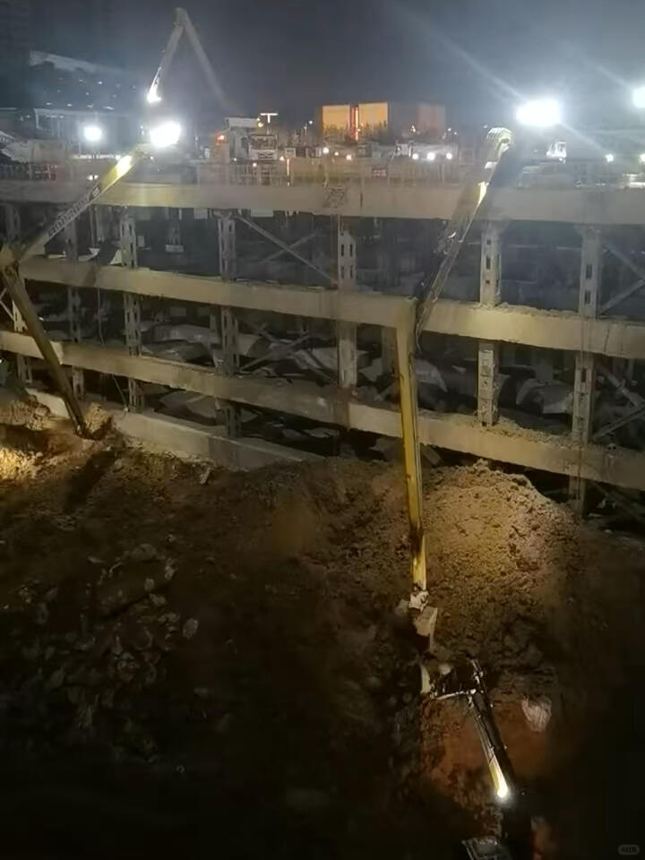 加长臂深挖视频,挖掘机加长臂-帖子图片