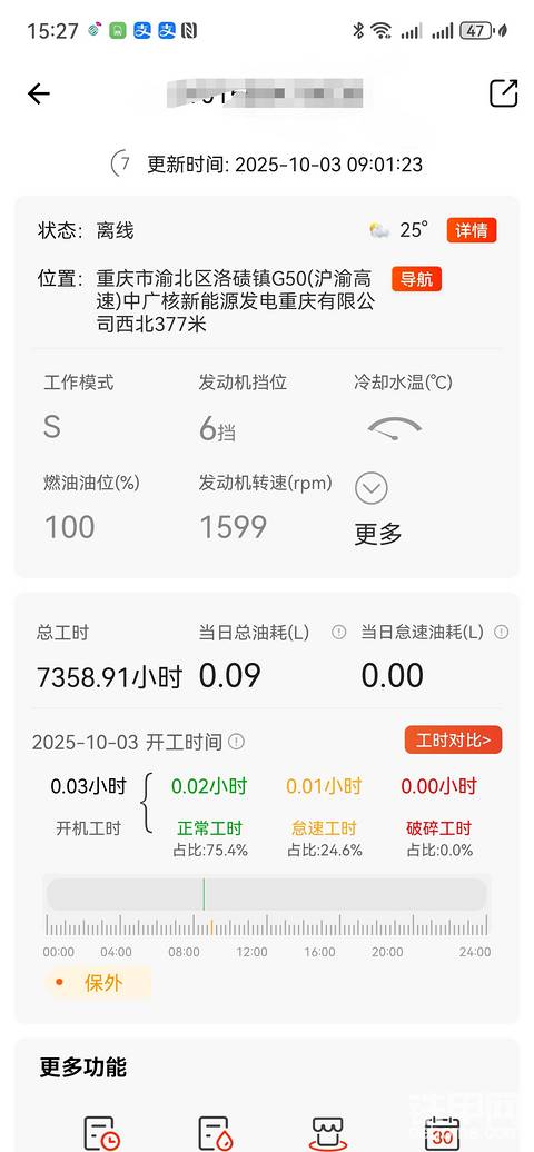 三一155七千多小时使用报告