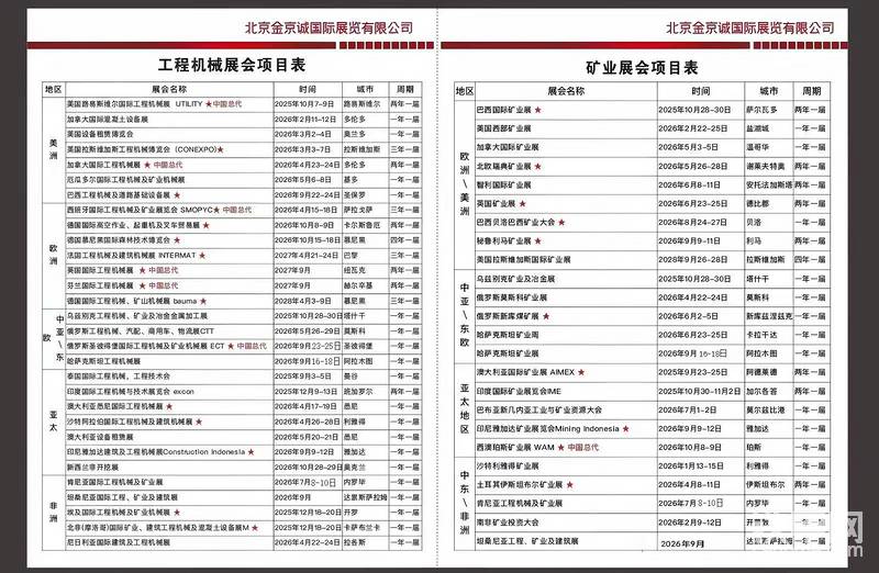 2026年秘鲁利马国际矿业机械展-帖子图片