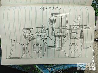 最近画的铲车画