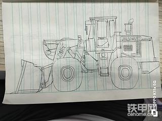 最近画的铲车画