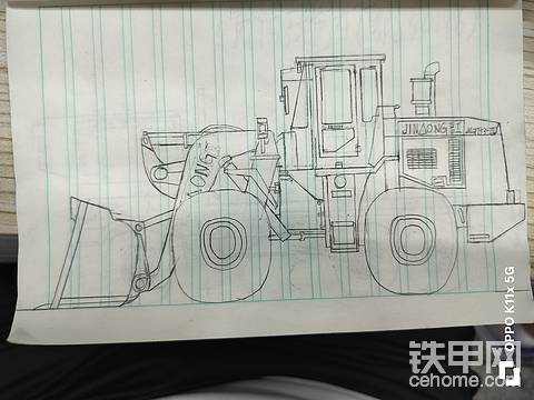 最近画的铲车画