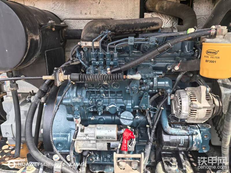 三一60久保田V2607发动机缸体放水-帖子图片