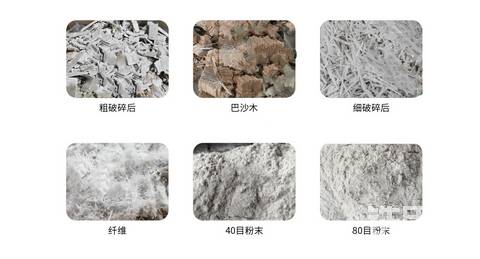 首泰装备废旧风电叶片粉碎回收机械设备厂家供应