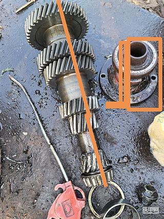 维修挖机省钱第八部-维修轮挖变速箱