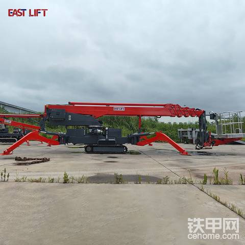 直臂式蜘蛛车高空作业