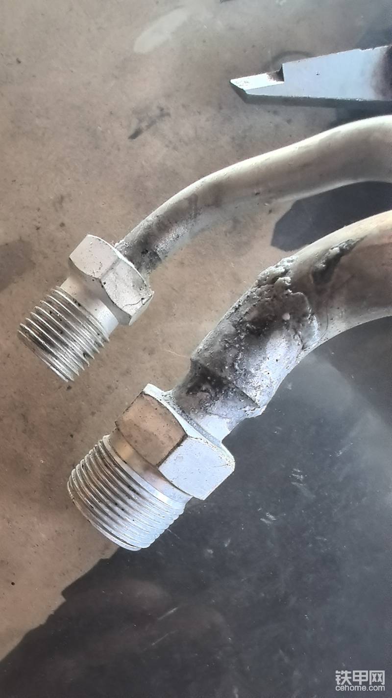 把铝头焊上去就行了，焊这个是需要技术的