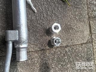 加装徐工200挖机空调同轴管