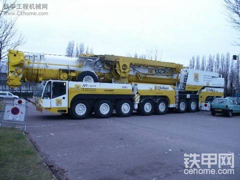 Langzeitprojekt Terex Demag AC700吊車(chē)模型