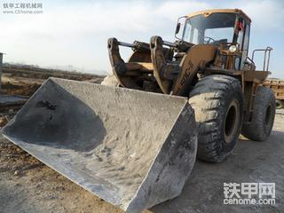 酒厂工地的厦工老50装载机