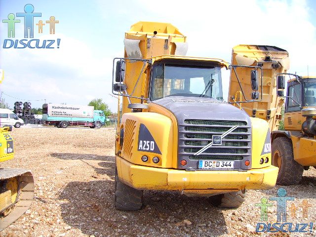 Volvo A25D礦卡