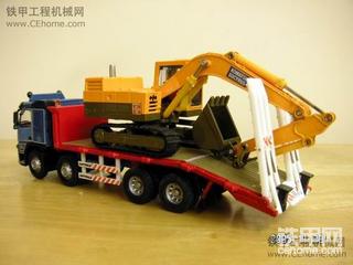 沃尓沃拖板車模型系