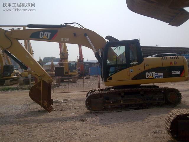 96万从深圳买回来的卡特320挖掘机