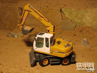 利勃海尔多种工程机械模型