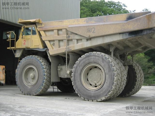 卡特（Caterpillar ）系列之777B礦卡