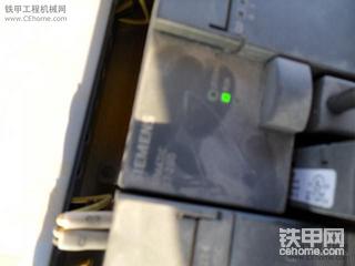三一DTU95多功能攤鋪機(jī)上的西門子S7-200 PLC外形和接線