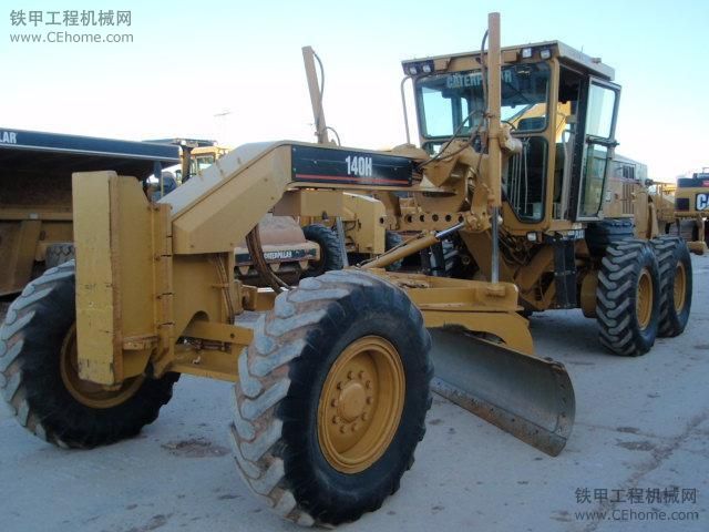 卡特（Caterpillar ）140H2自行式平地機+音樂