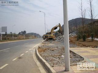 【秀工装】CAT320B破碎锤和CAT320C