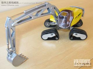 未来的挖掘机概念机(沃尔沃出品)