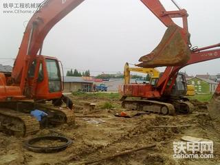 [斗山DH215-7]800小时换旋转总成，这个机型的通病