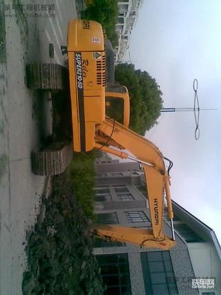 大家看看今天干活的现代210-5