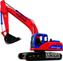 歷經(jīng)一年多的施工檢驗，玉柴重工即將面世的全新中大挖碟照。