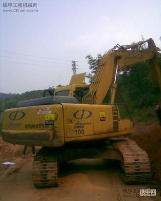 我爱我挖--小松PC200-6贴上车贴