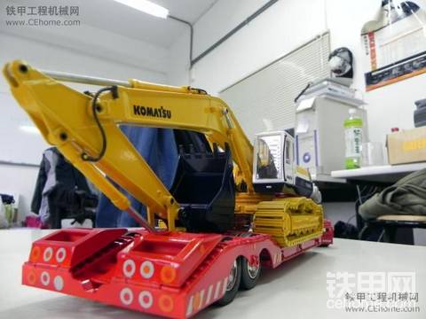 komatsu pc-400 和  iveco 拖板車  靓唷