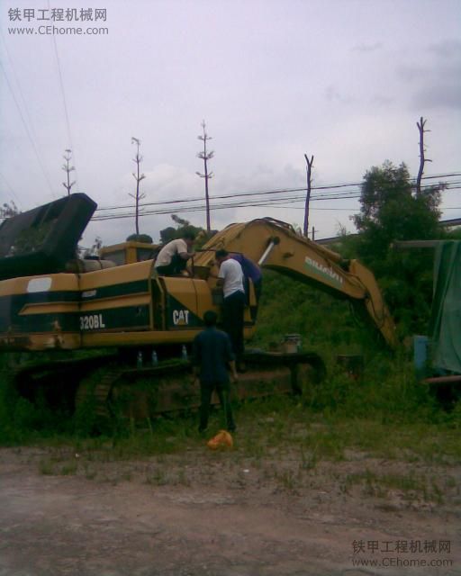 卡特330試車