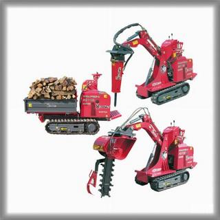 国内少有的微型工程机械