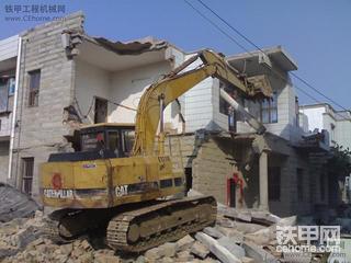 卡特E120B拆楼啦