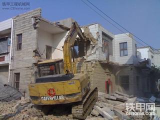 卡特E120B拆楼啦