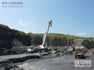 天高云淡--矿山美景