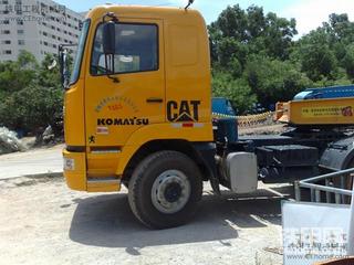 今天来我工地的拖车。