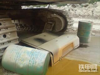 杯具啊，这台沃尔沃EC700BLC就这样完了