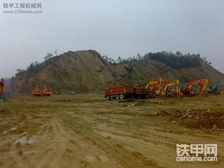 晒晒俺们工地的车—————