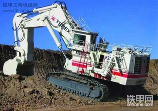 各種大型挖掘機