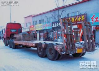 賣豪沃336平板拖車