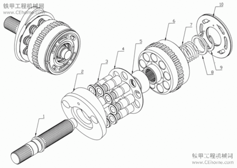 液壓泵結(jié)構(gòu)圖