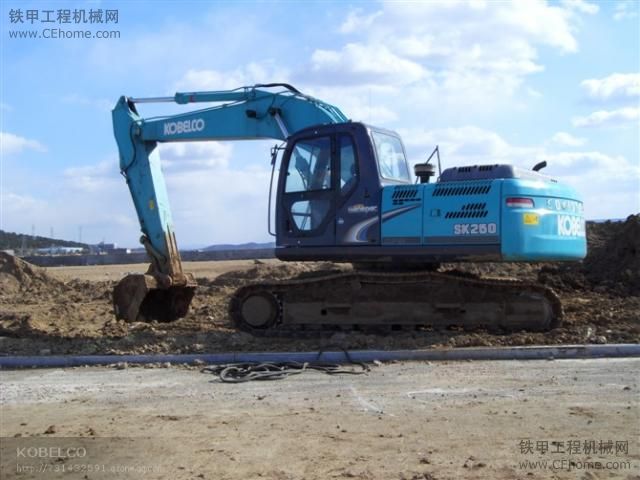 我的SK210LC-8挖機