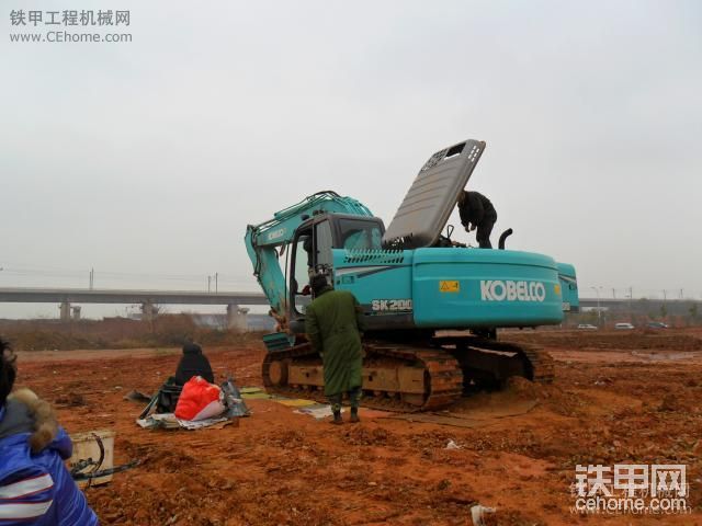 修車子中