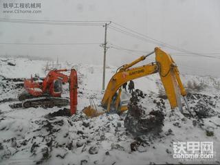 住友350陷车了！