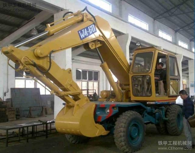 山西忻州个人出售詹阳w4-60c轮式挖掘机