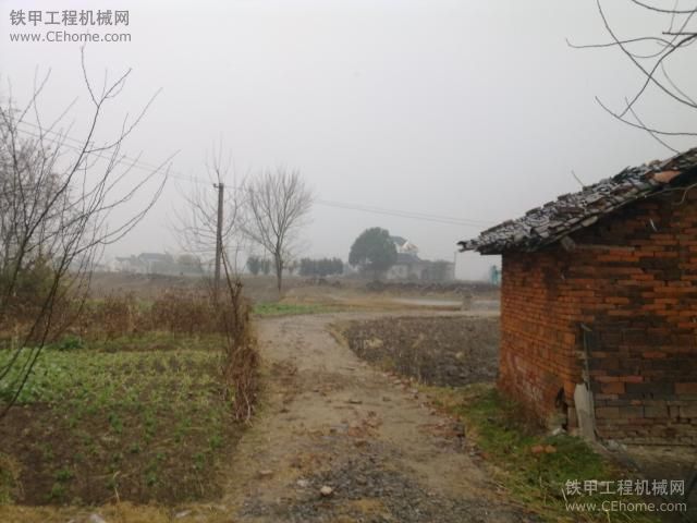 田園風(fēng)光，又下雪了。