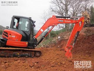 久保田kx165工作视频啊，看着就是比原来绿色好看