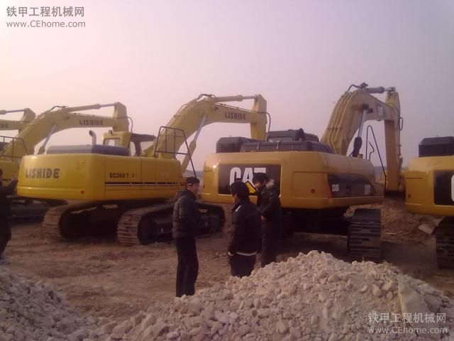 今天破了一個處 CAT336D