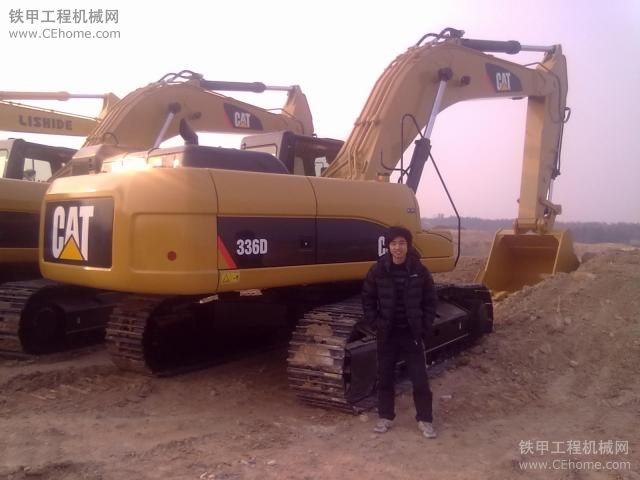 今天破了一個處 CAT336D