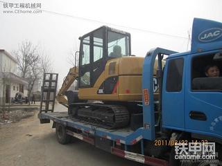 CAT306小挖刚到家