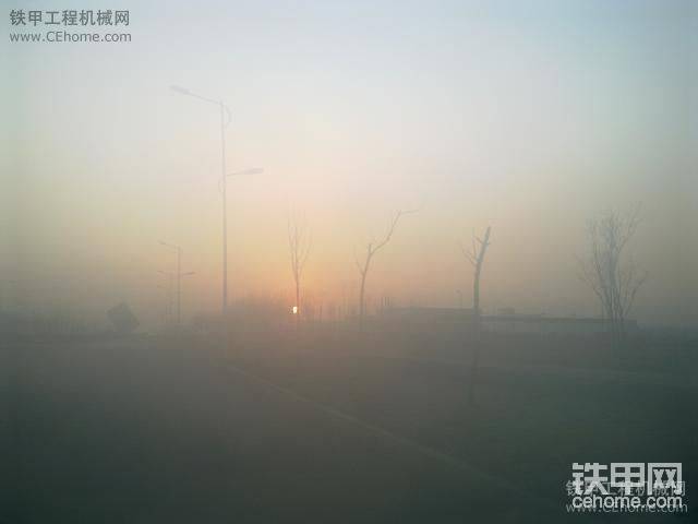 早上六點的太陽