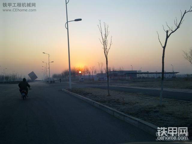 早上七點的太陽